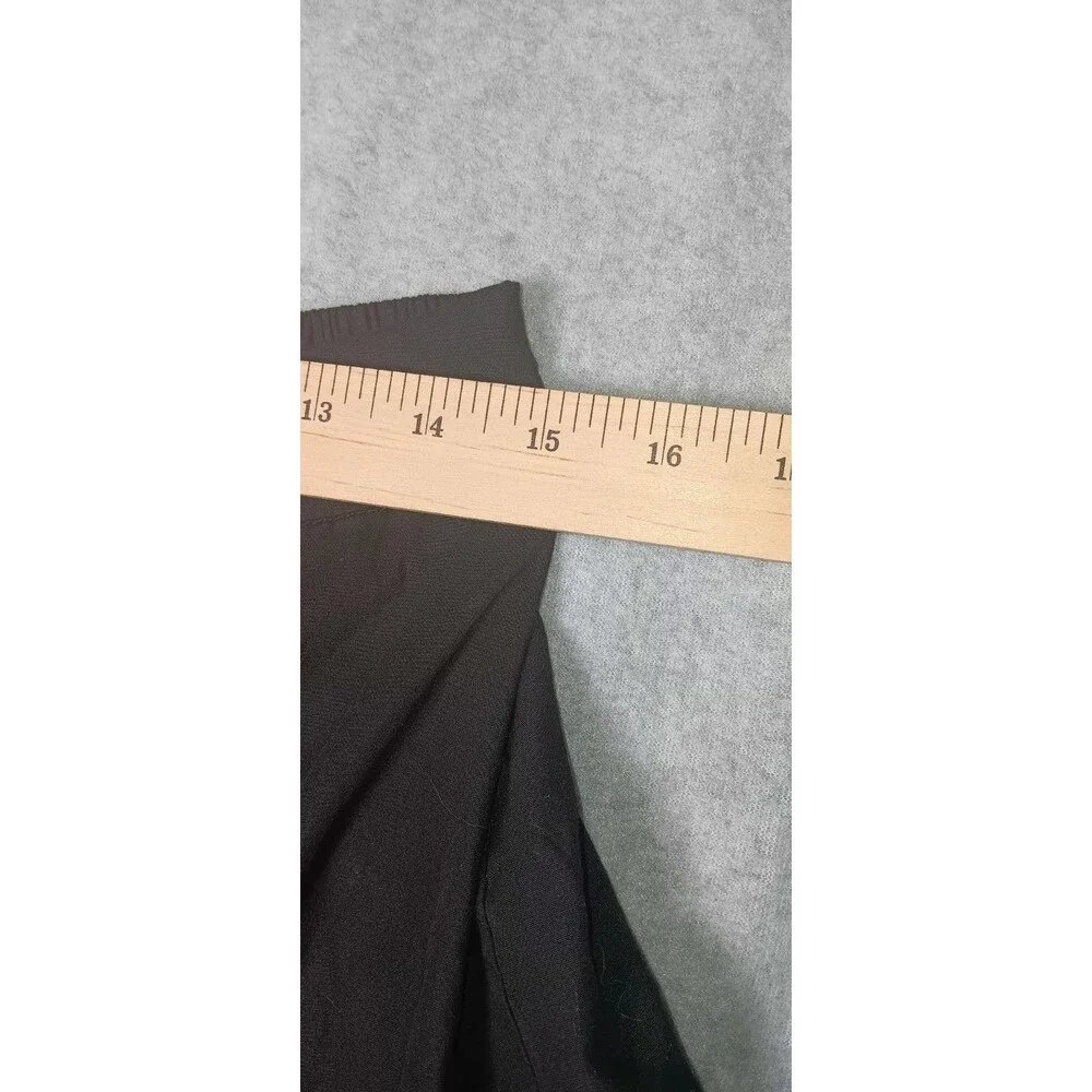 Cider High Waisted Tiered Maxi Skirt Womens Size Large Black Peasant Boho Hippie